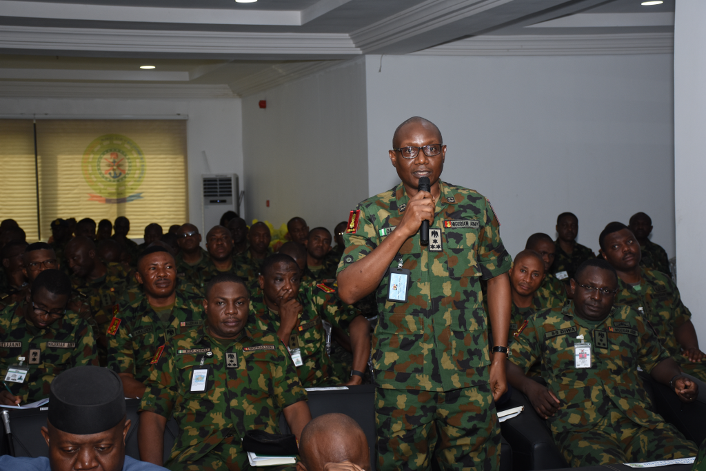 Army War College Nigeria (Course 7) Visit DRDB