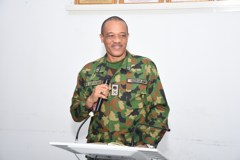 Army War College Nigeria (Course 7) Visit DRDB