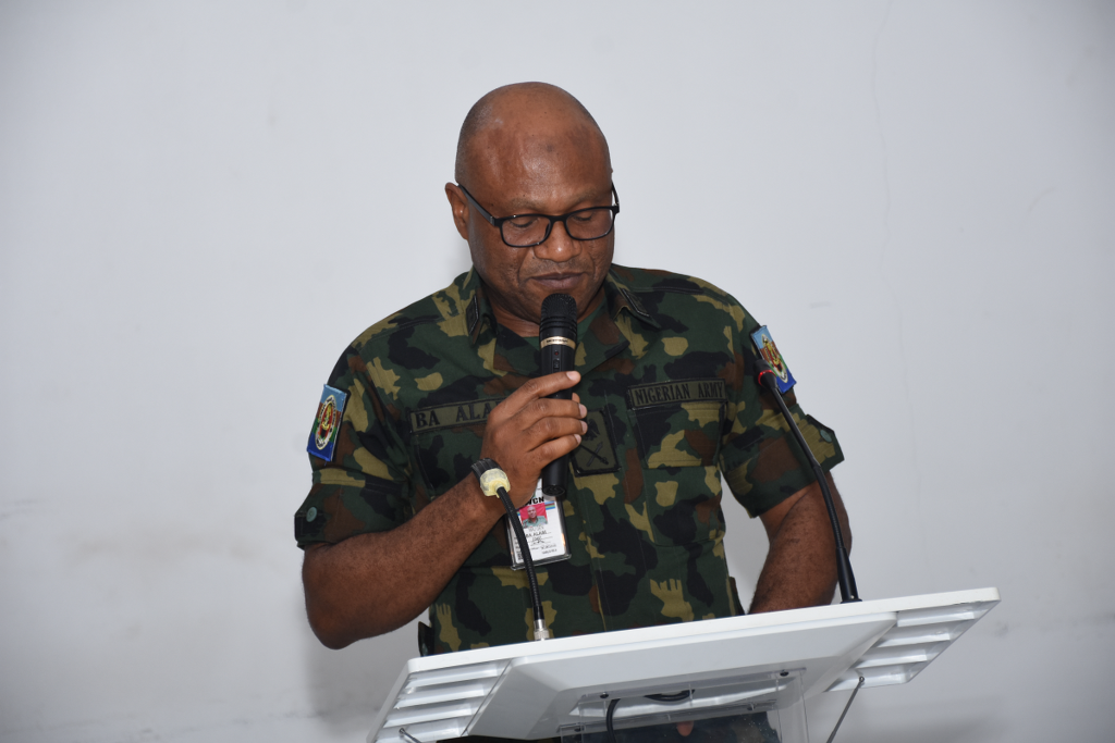 Army War College Nigeria (Course 7) Visit DRDB