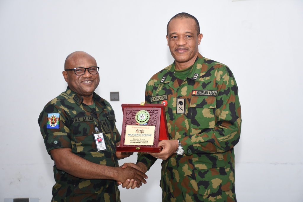 Army War College Nigeria (Course 7) Visit DRDB