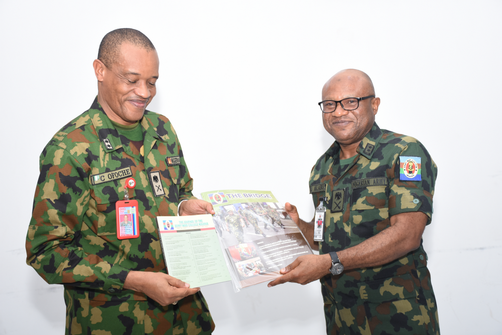 Army War College Nigeria (Course 7) Visit DRDB