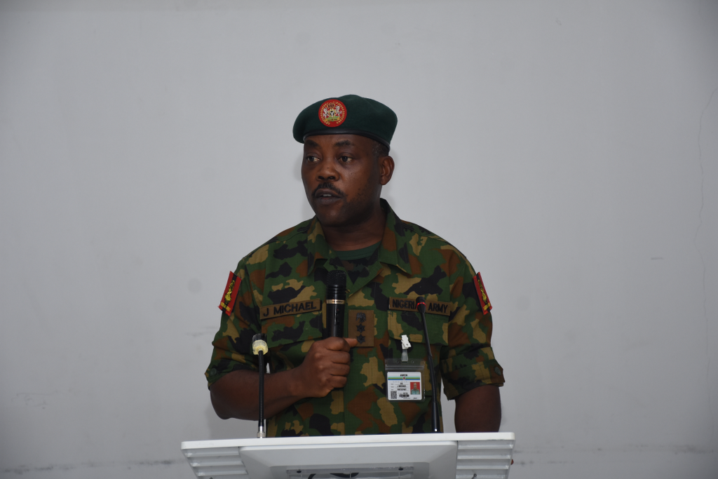 Army War College Nigeria (Course 7) Visit DRDB