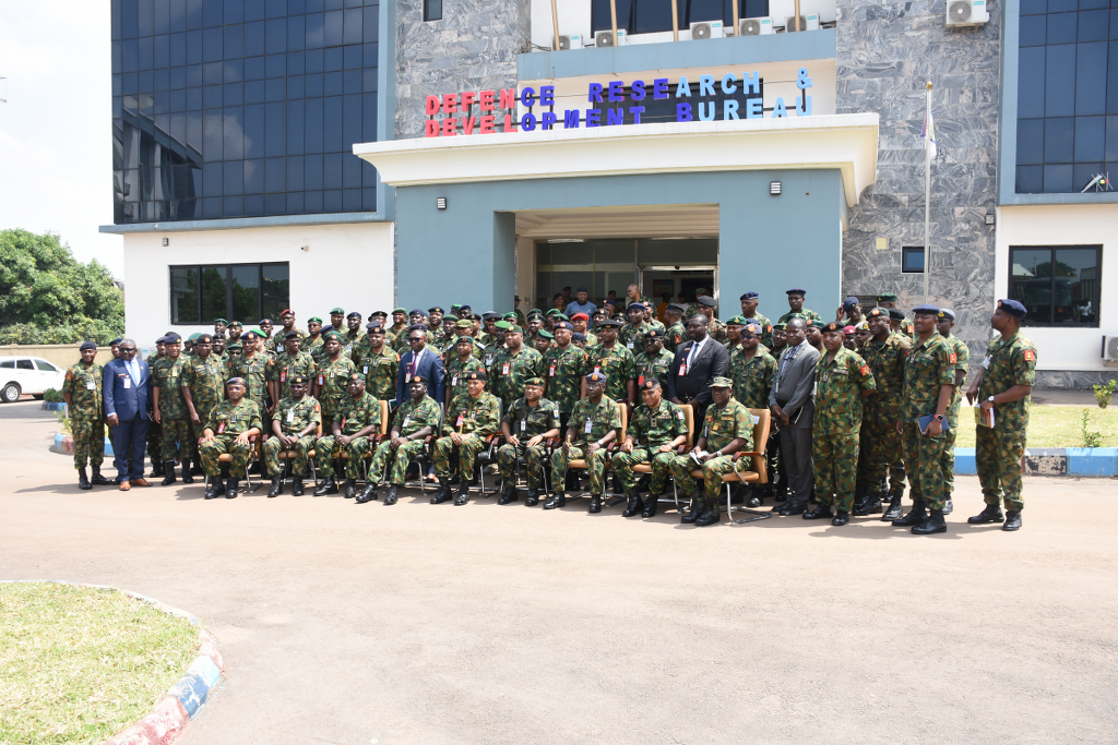 Army War College Nigeria (Course 7) Visit DRDB