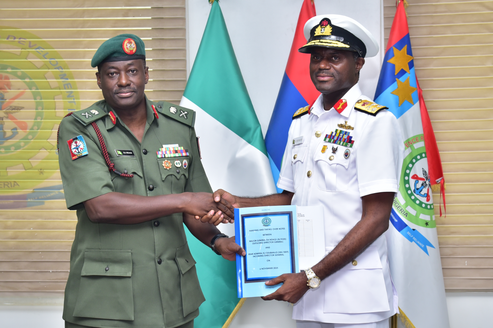 Handing and Taking Over Ceremony 6 Nov 2025