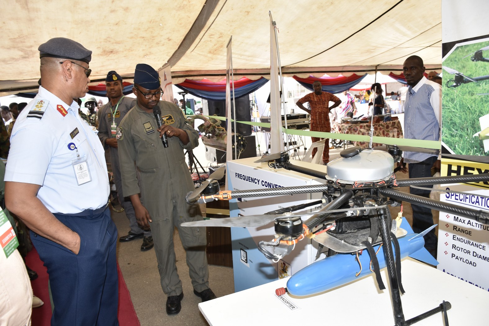 NIGERIAN AIRFORCE EXHIBITION